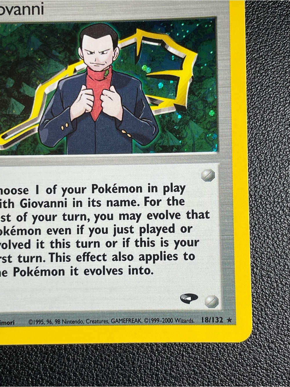Giovanni #18/132/Pokemon Gym Challenge - Picture 5 of 14
